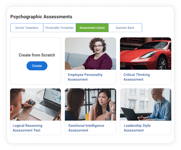 Psychographic Assessments 